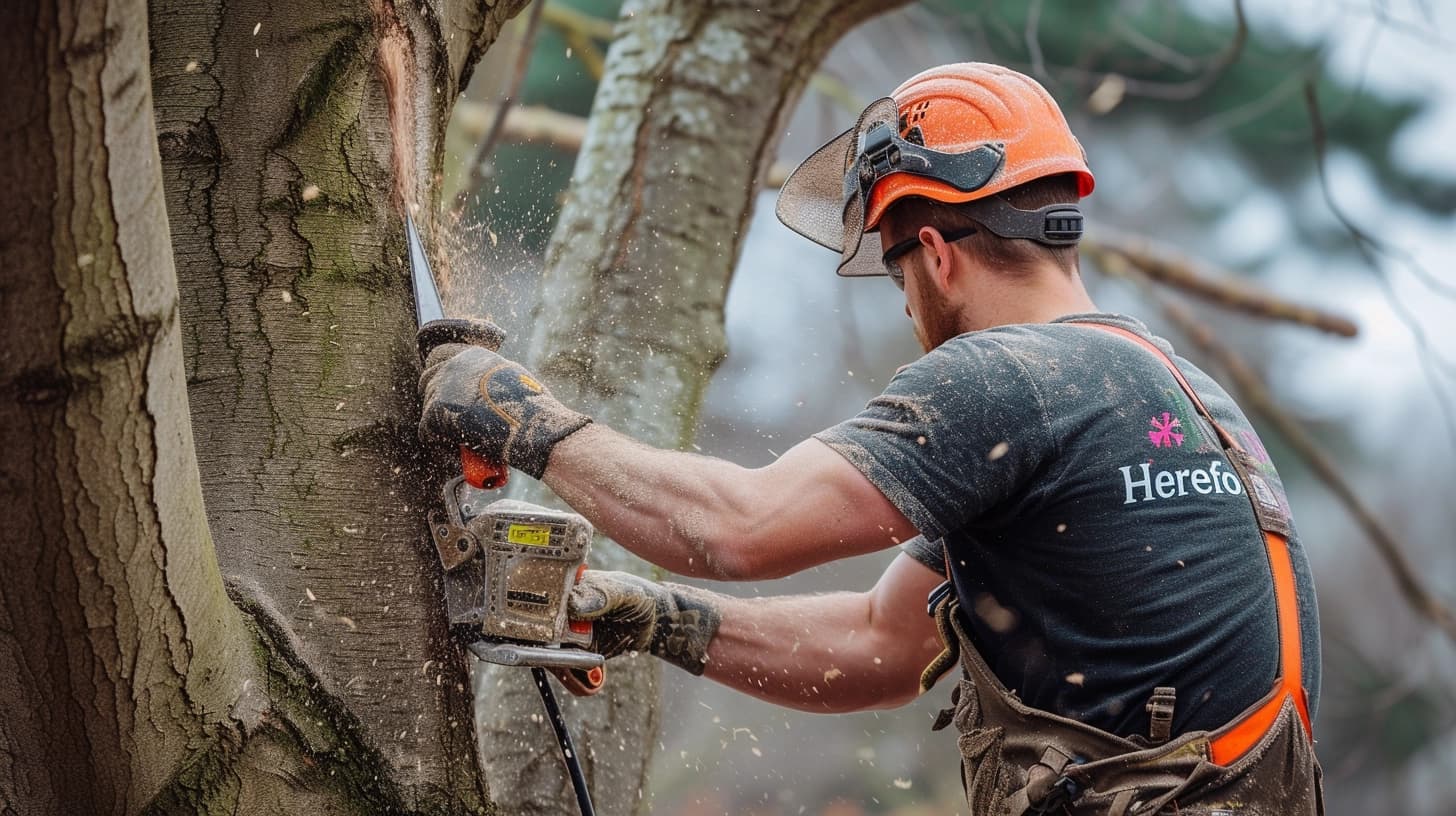 Professional tree surgery services in Abergavenny